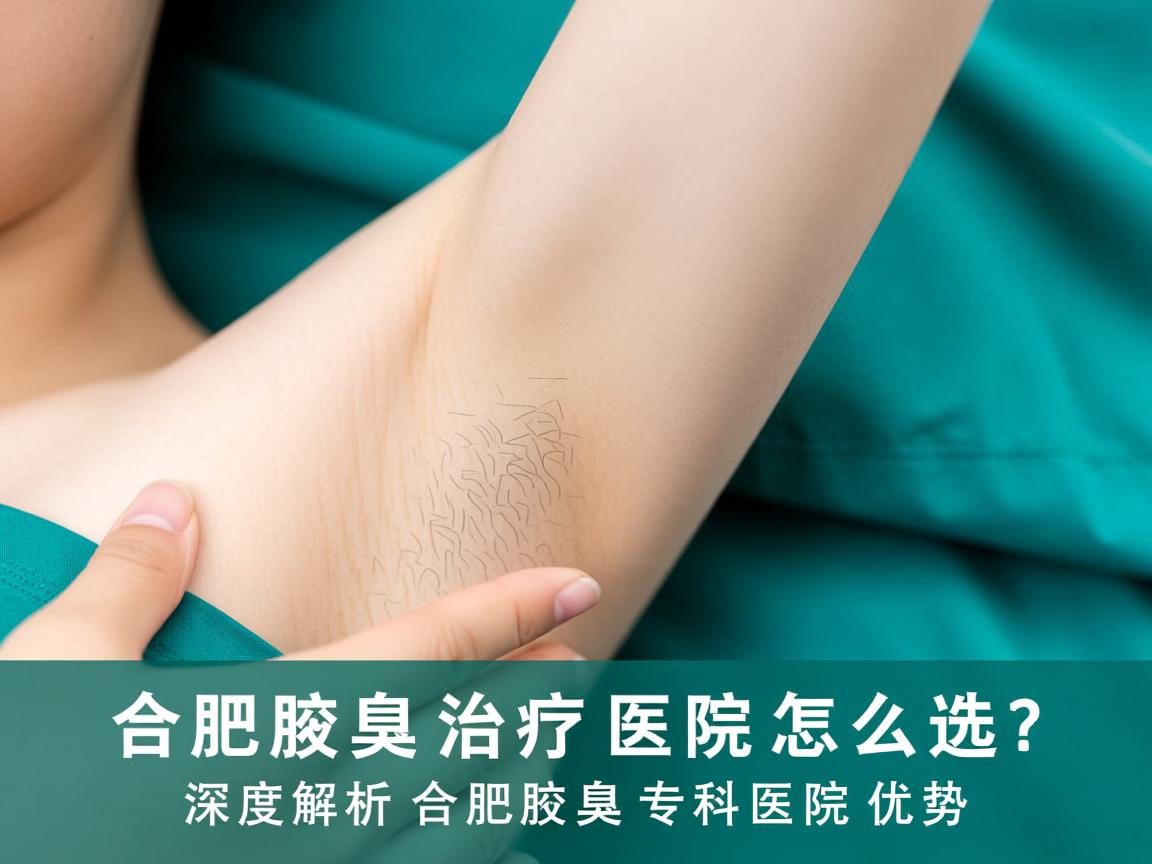 合肥腋臭治疗医院怎么选？深度解析合肥腋臭专科医院优势