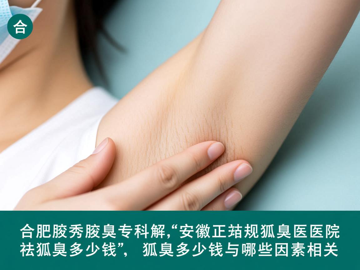合肥腋秀腋臭专科解析，安徽正规狐臭医院祛狐臭多少钱，狐臭多少钱与哪些因素相关