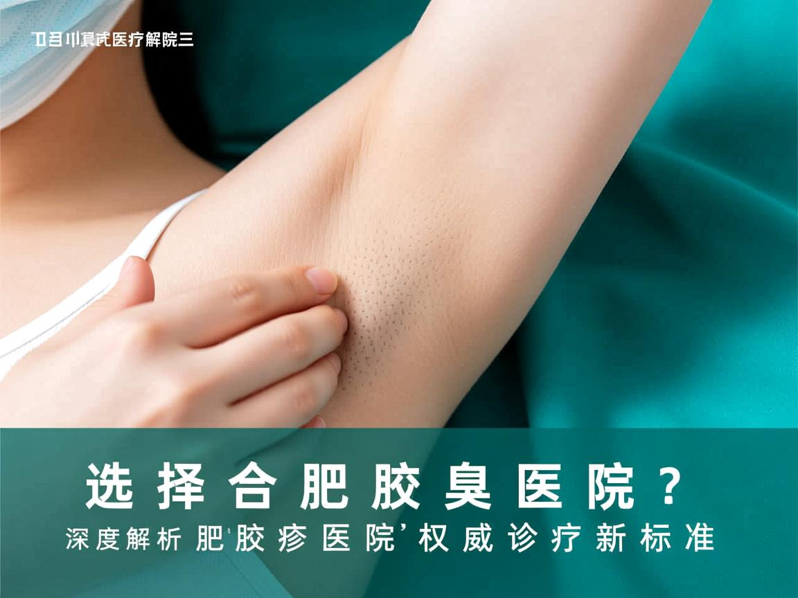 选择合肥腋臭医院？深度解析合肥腋臭医院的权威诊疗新标准