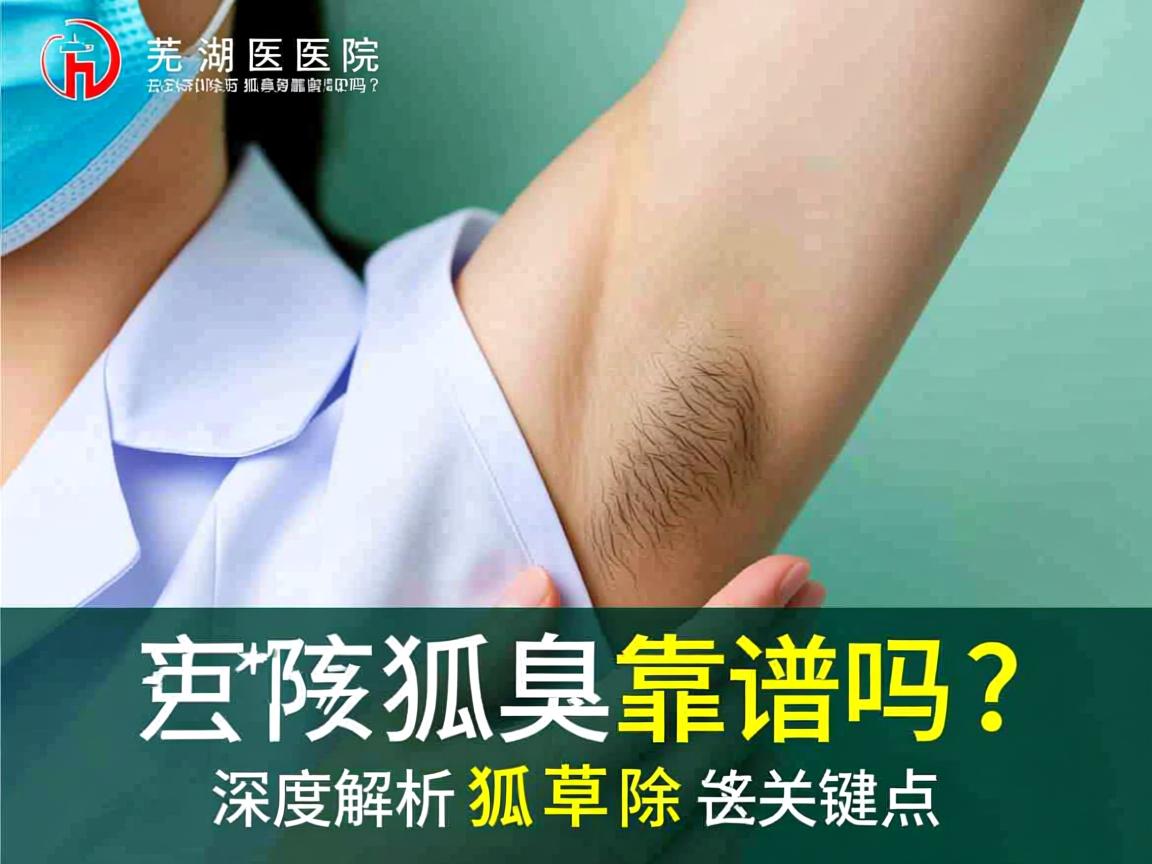 芜湖医院去除狐臭靠谱吗？深度解析狐臭去除的关键点