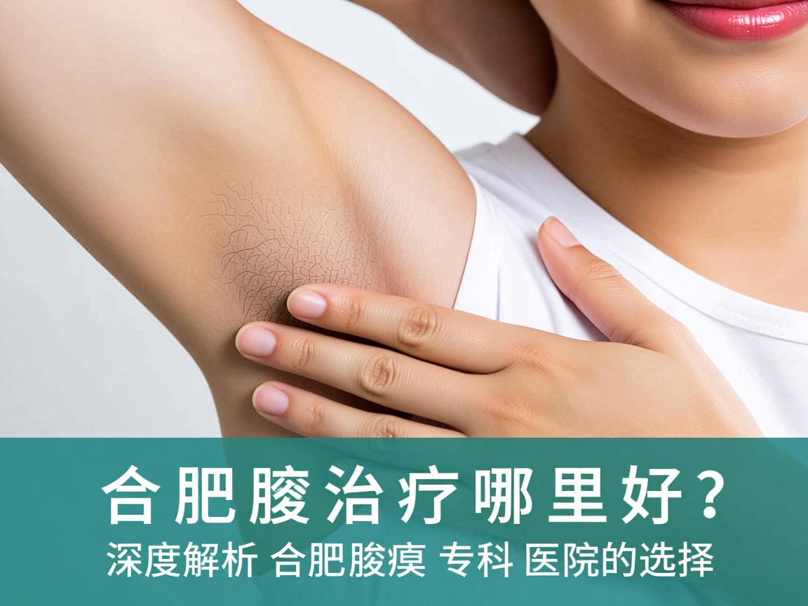 合肥腋臭治疗哪里好？深度解析合肥腋臭专科医院的选择
