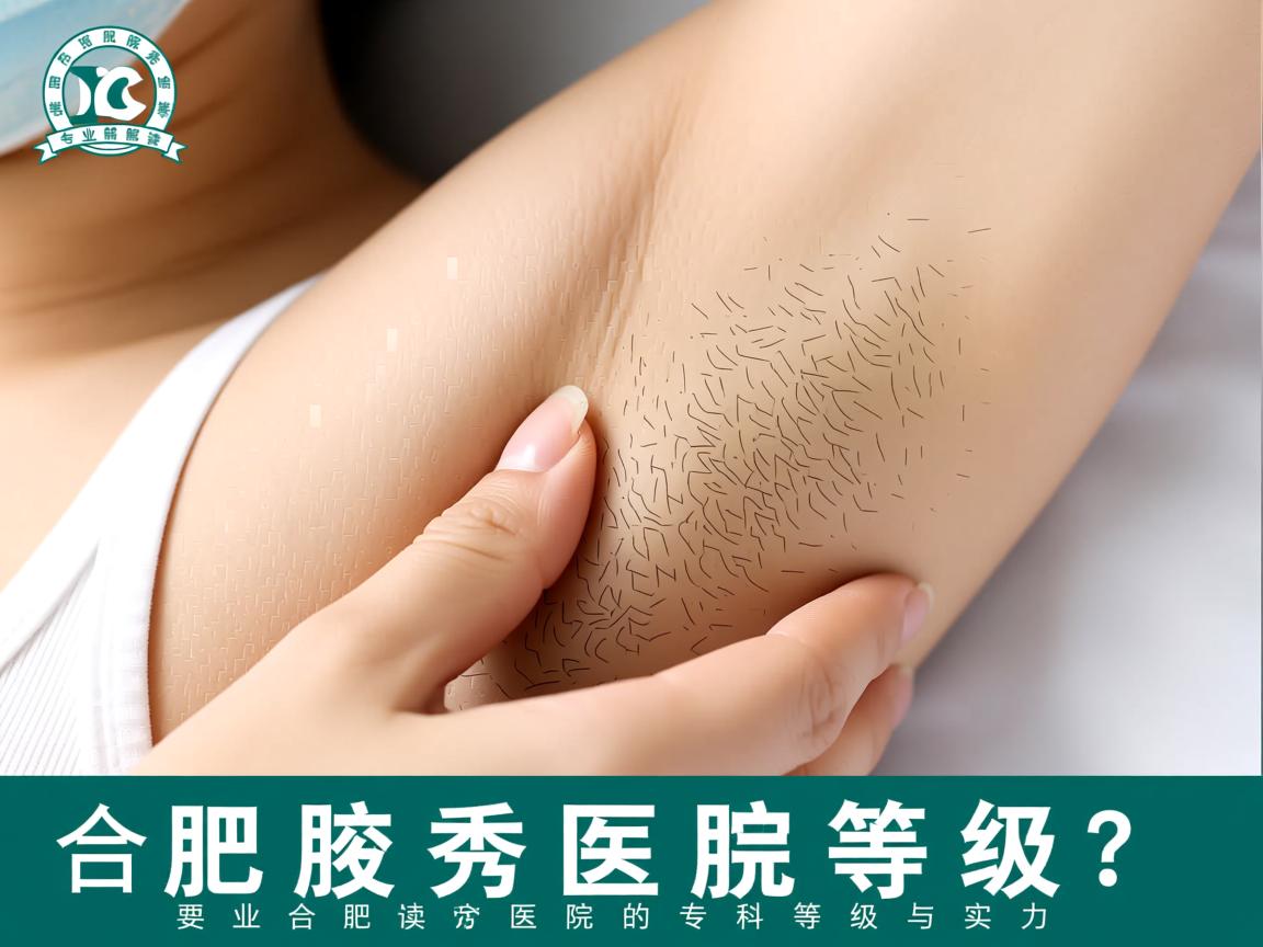 合肥腋秀医院啥等级？专业解读合肥腋秀医院的专科等级与实力