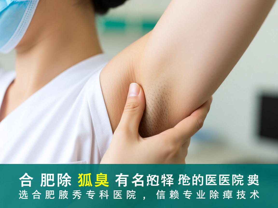 合肥除狐臭有名的医院，选择合肥腋秀专科医院，信赖专业除狐臭技术