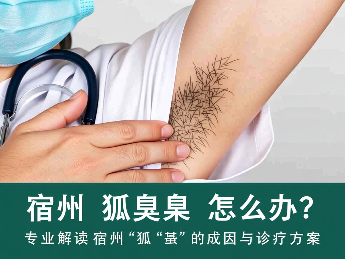 宿州狐臭怎么办？专业解读宿州狐臭的成因与诊疗方案