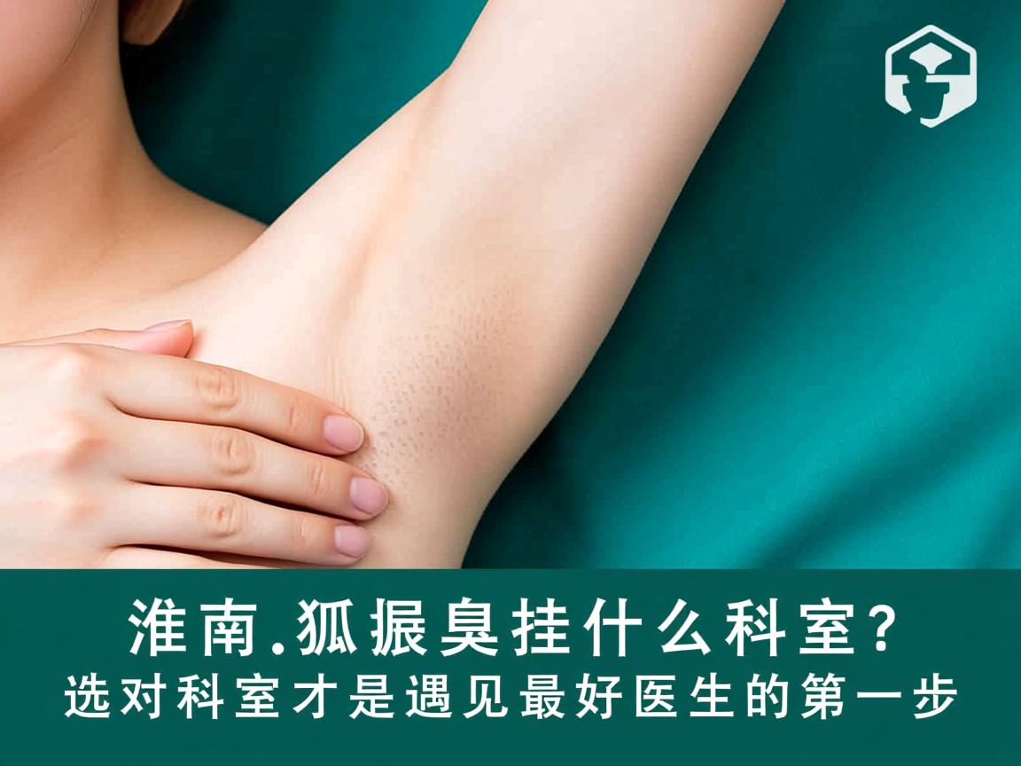 淮南狐臭挂什么科室？选对科室才是遇见最好医生的第一步