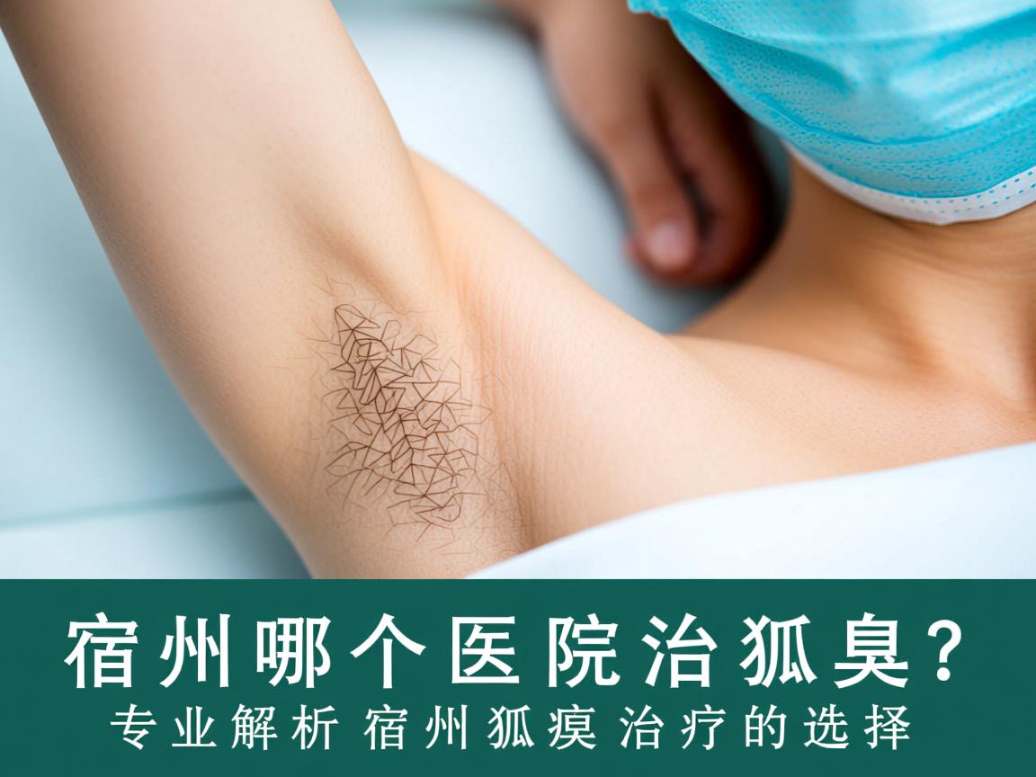 宿州哪个医院治狐臭？专业解析宿州狐臭治疗的选择
