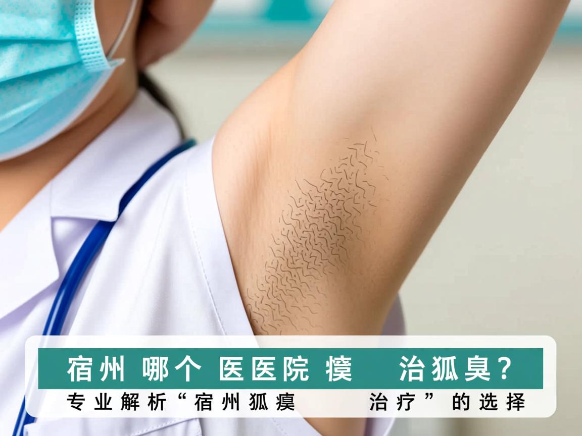 宿州哪个医院治狐臭？专业解析宿州狐臭治疗的选择