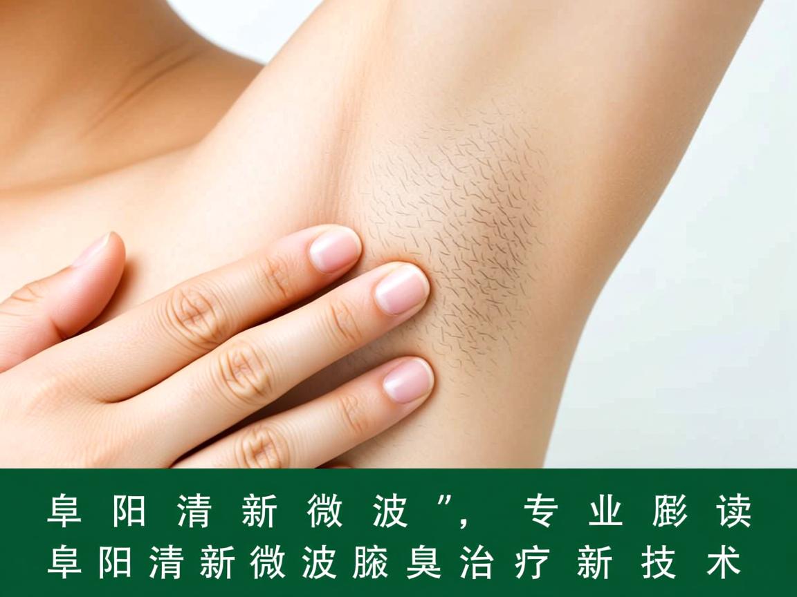阜阳清新微波，专业解读阜阳清新微波腋臭治疗新技术