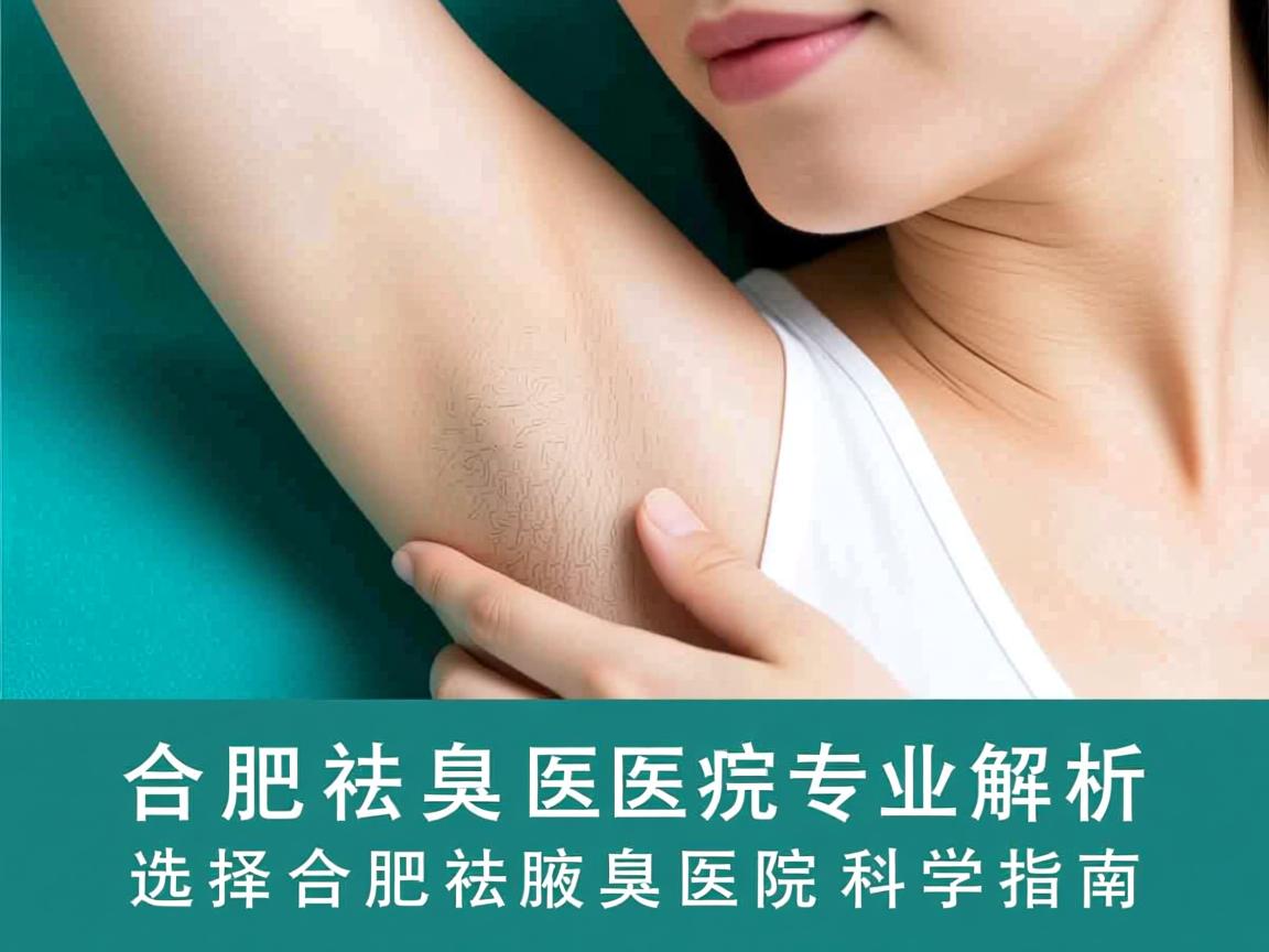 合肥祛腋臭医院专业解析，选择合肥祛腋臭医院的科学指南
