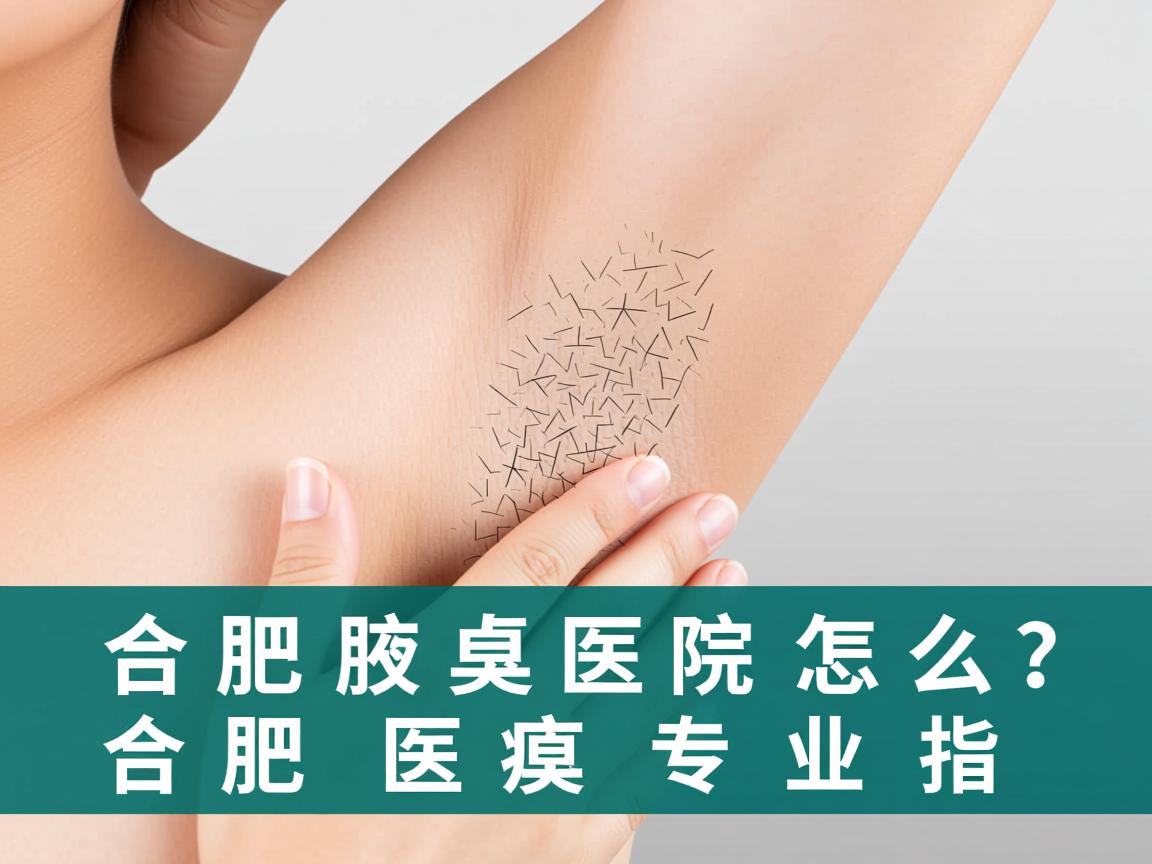 合肥腋臭医院怎么选？合肥腋臭医院专业指南