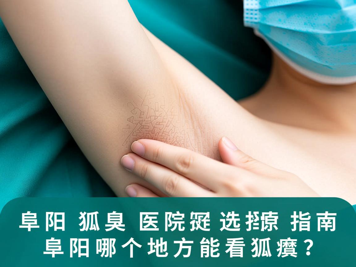 阜阳狐臭医院选择指南，阜阳哪个地方能看狐臭？