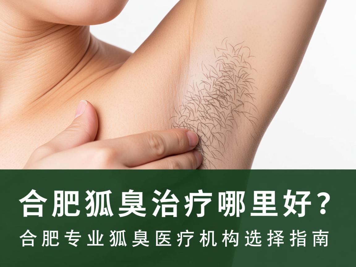 合肥狐臭治疗哪里好？合肥专业狐臭医疗机构选择指南