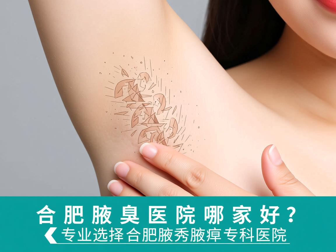 合肥腋臭医院哪家好？专业选择合肥腋秀腋臭专科医院