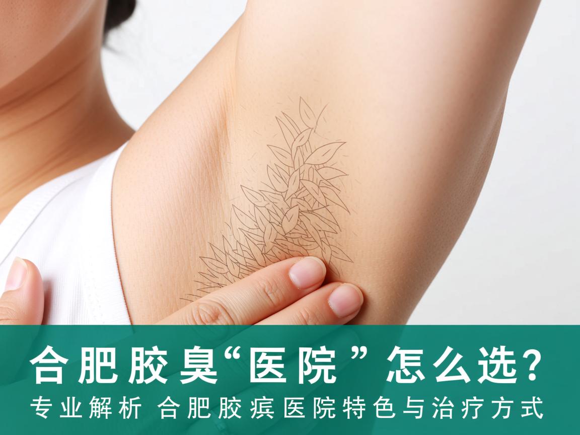合肥腋臭医院怎么选？专业解析合肥腋臭医院特色与治疗方式
