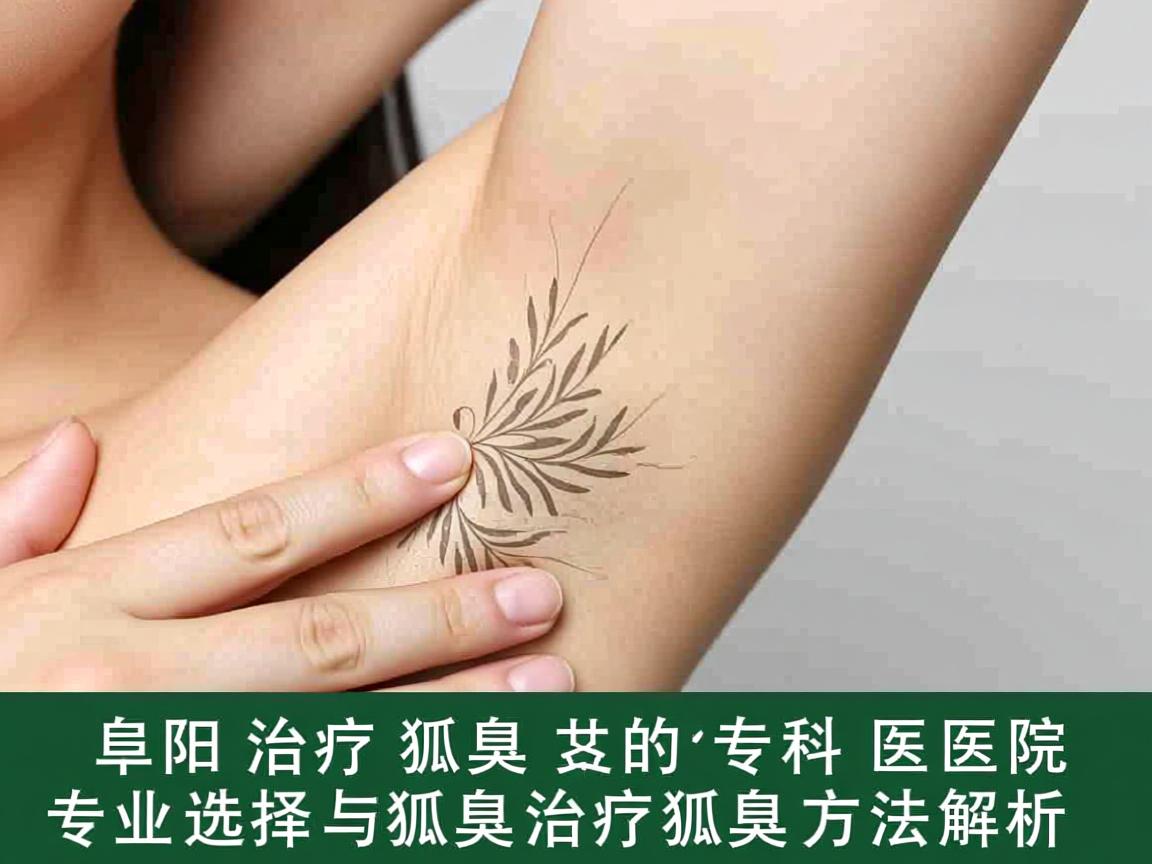 阜阳治疗狐臭的专科医院，专业选择与狐臭治疗狐臭方法解析