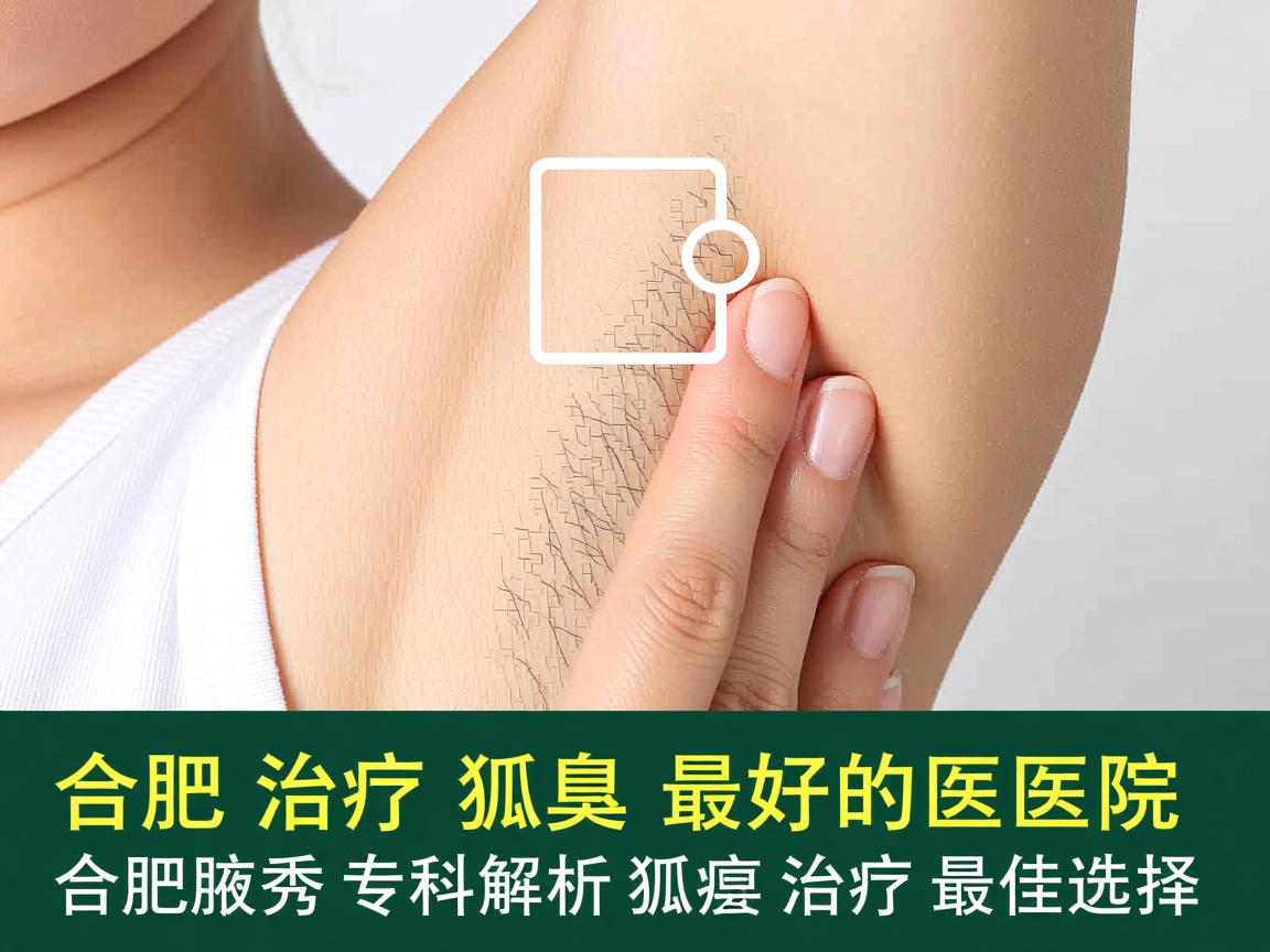合肥治疗狐臭最好的医院，合肥腋秀专科解析狐臭治疗最佳选择
