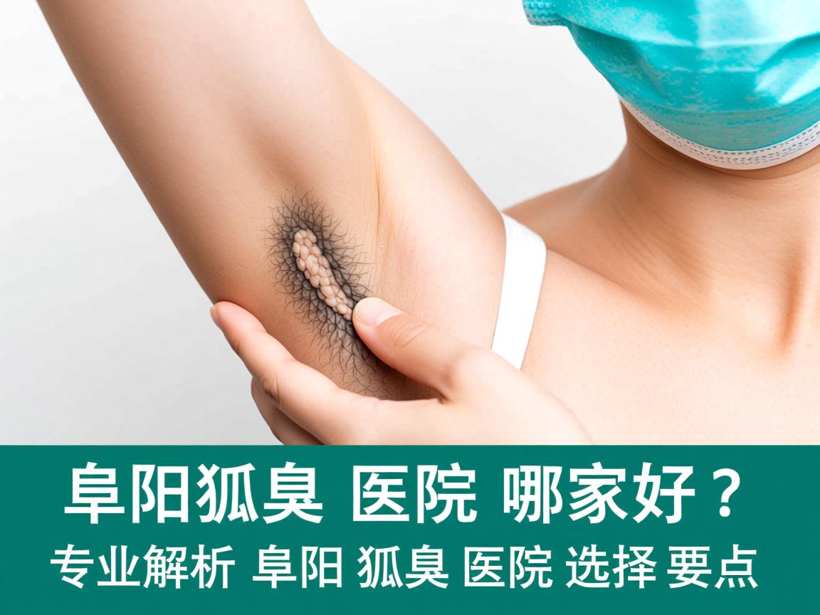 阜阳狐臭医院哪家好？专业解析阜阳狐臭医院选择要点
