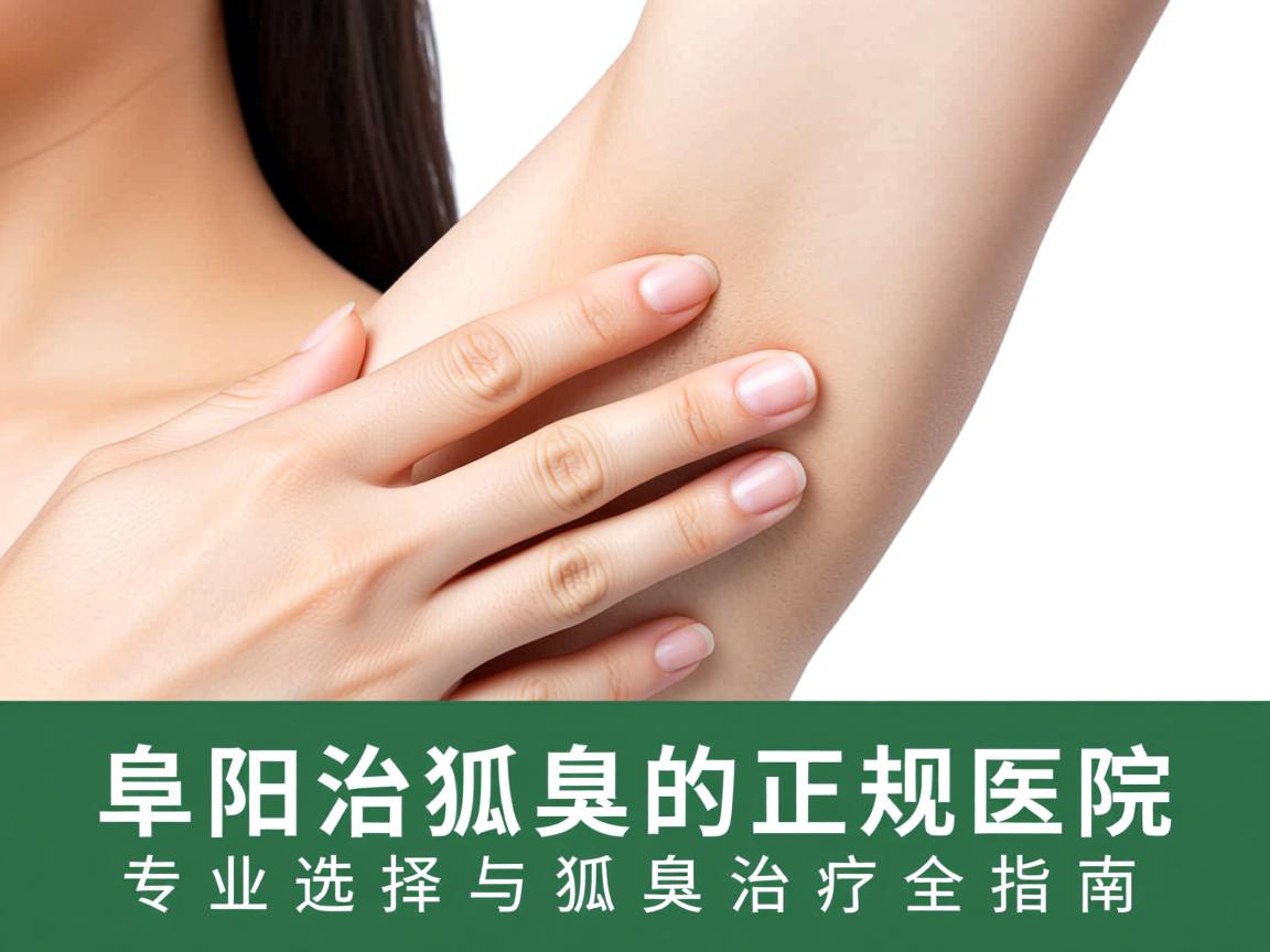 阜阳治狐臭的正规医院，专业选择与狐臭治疗全指南