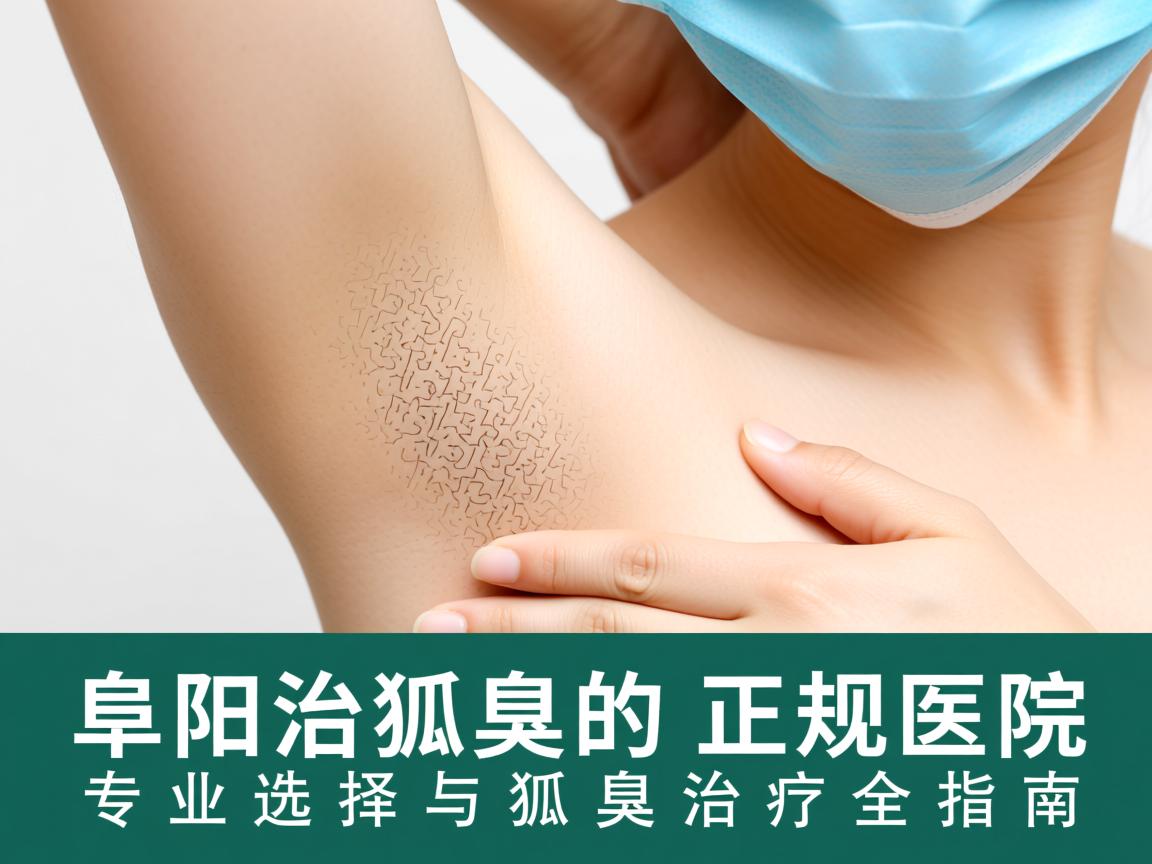 阜阳治狐臭的正规医院，专业选择与狐臭治疗全指南