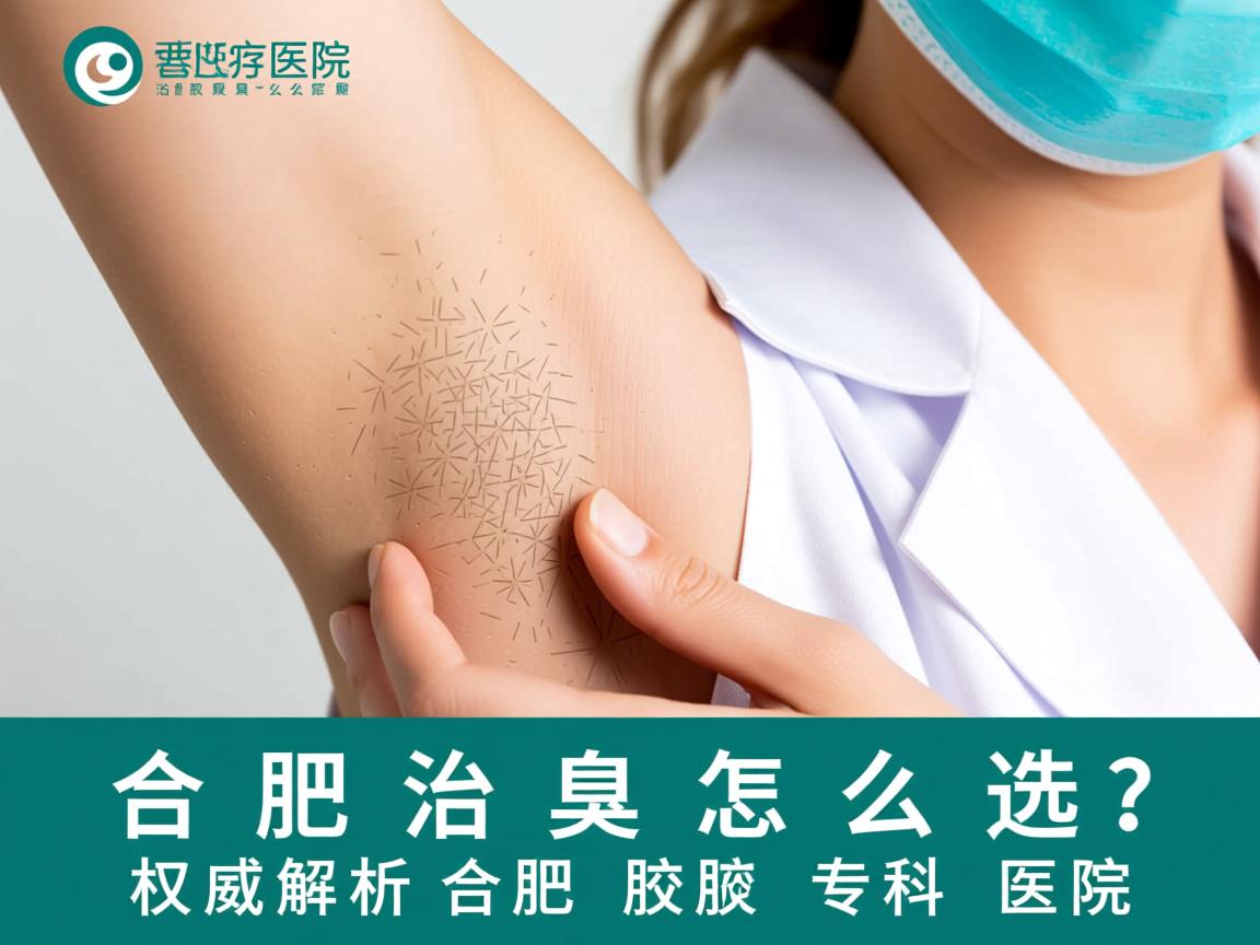 合肥治腋臭医院怎么选？权威解析合肥腋臭专科医院