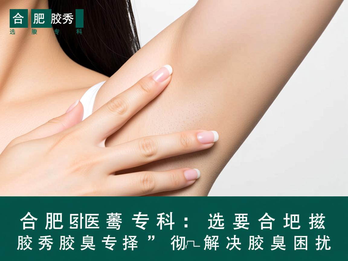 合肥腋秀腋臭专科，选择合肥腋秀腋臭专科，彻底解决腋臭困扰