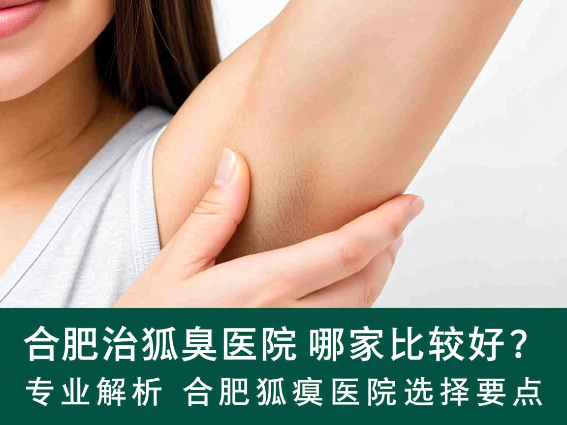 合肥治狐臭医院哪家比较好？专业解析合肥狐臭医院选择要点