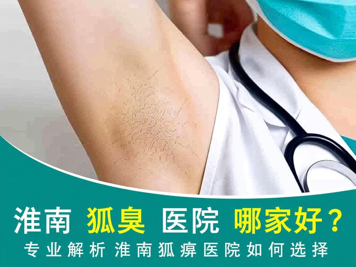 淮南狐臭医院哪家好？专业解析淮南狐臭医院如何选择