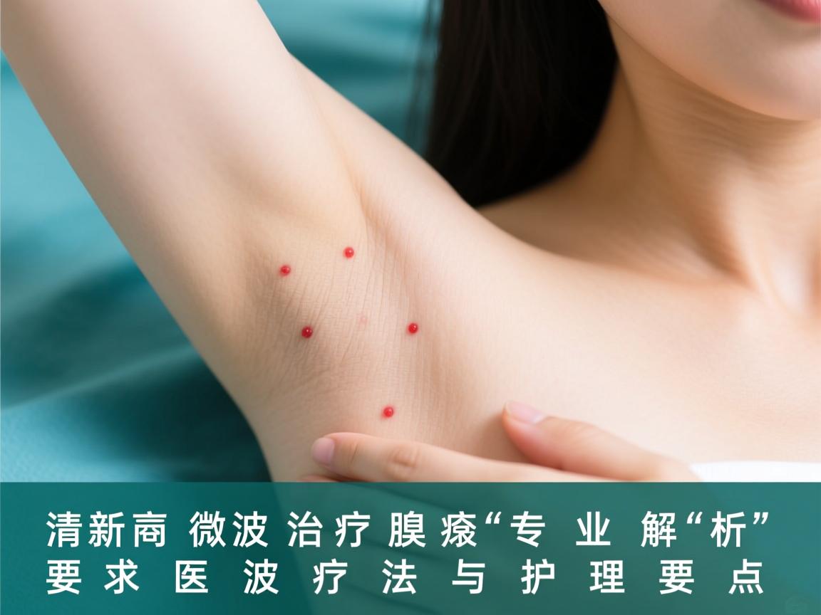 清新微波治疗腋臭，专业解析腋臭的微波疗法与护理要点