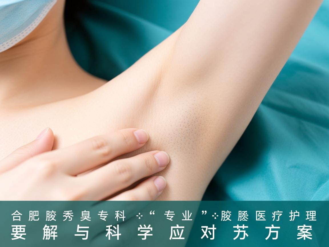 合肥腋秀腋臭专科，专业解析腋臭医疗护理与科学应对方案