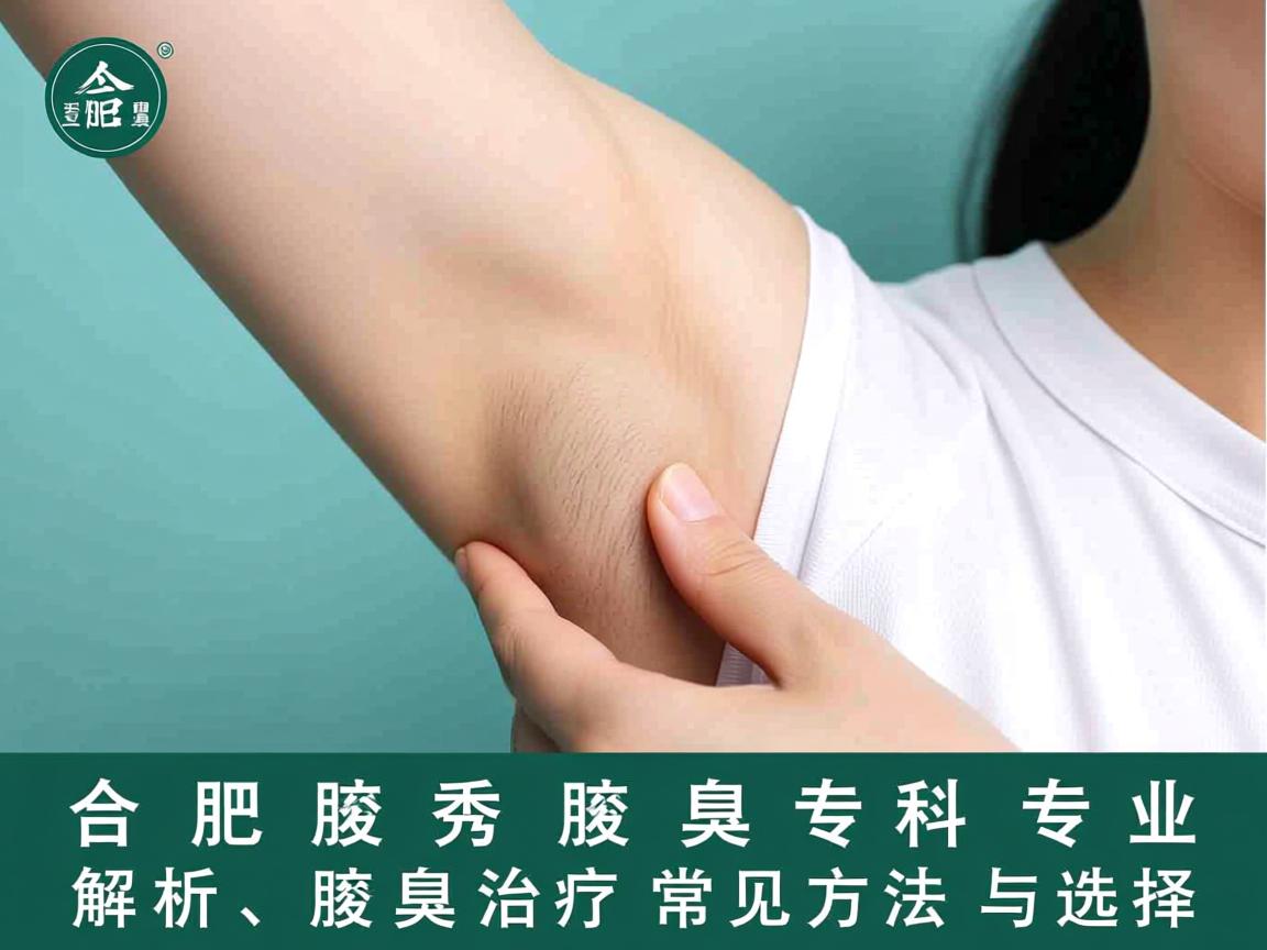 合肥腋秀腋臭专科,专业解析腋臭治疗的常见方法与选择 合肥腋秀腋臭专科,专业解析腋臭治疗的常见方法与选择