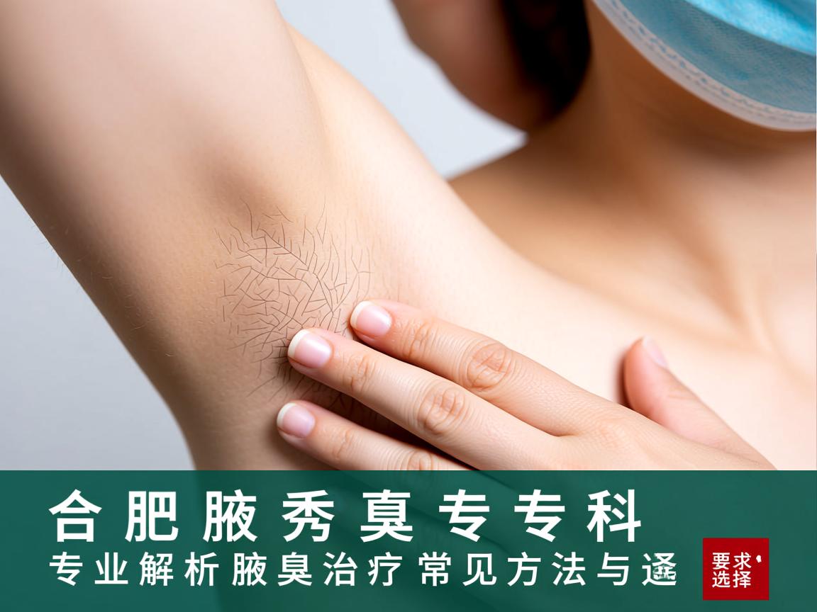 合肥腋秀腋臭专科,专业解析腋臭治疗的常见方法与选择 合肥腋秀腋臭专科,专业解析腋臭治疗的常见方法与选择