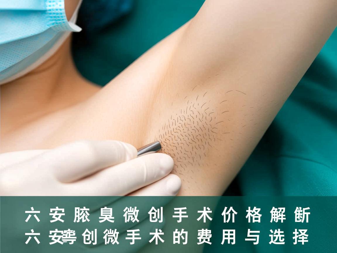 六安腋臭微创手术价格解析，六安腋臭微创手术的费用与选择