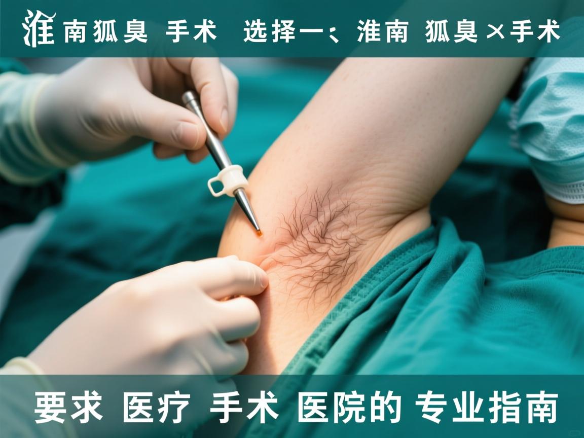 淮南狐臭手术选择，淮南狐臭手术医院的专业指南
