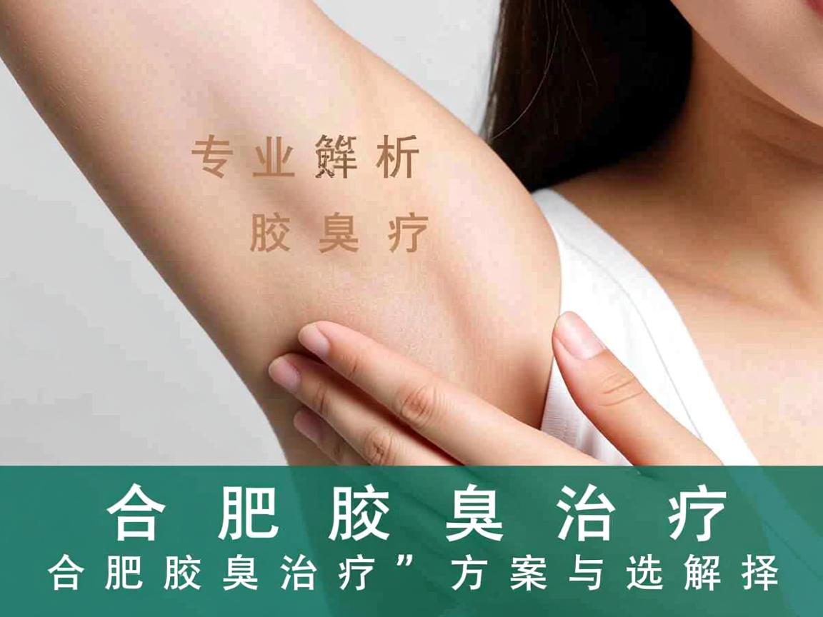 合肥腋臭治疗，专业解析合肥腋臭治疗的方案与选择
