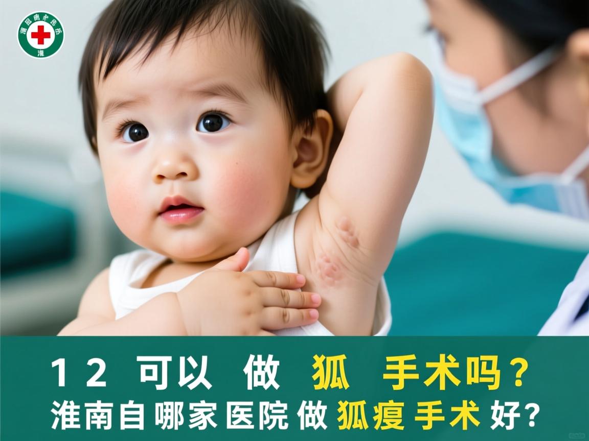 12岁可以做狐臭手术吗？淮南哪家医院做狐臭手术好？