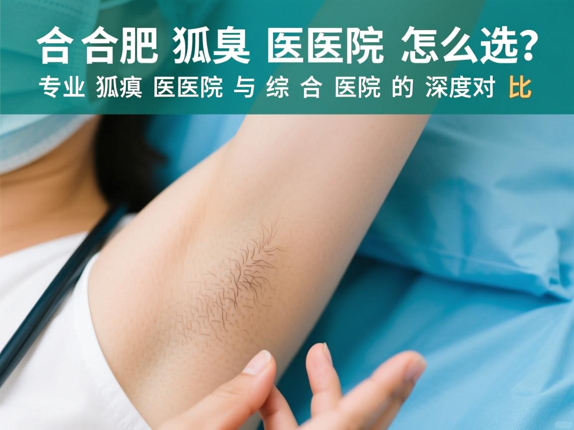 合肥狐臭医院怎么选？专业狐臭医院与综合医院的深度对比
