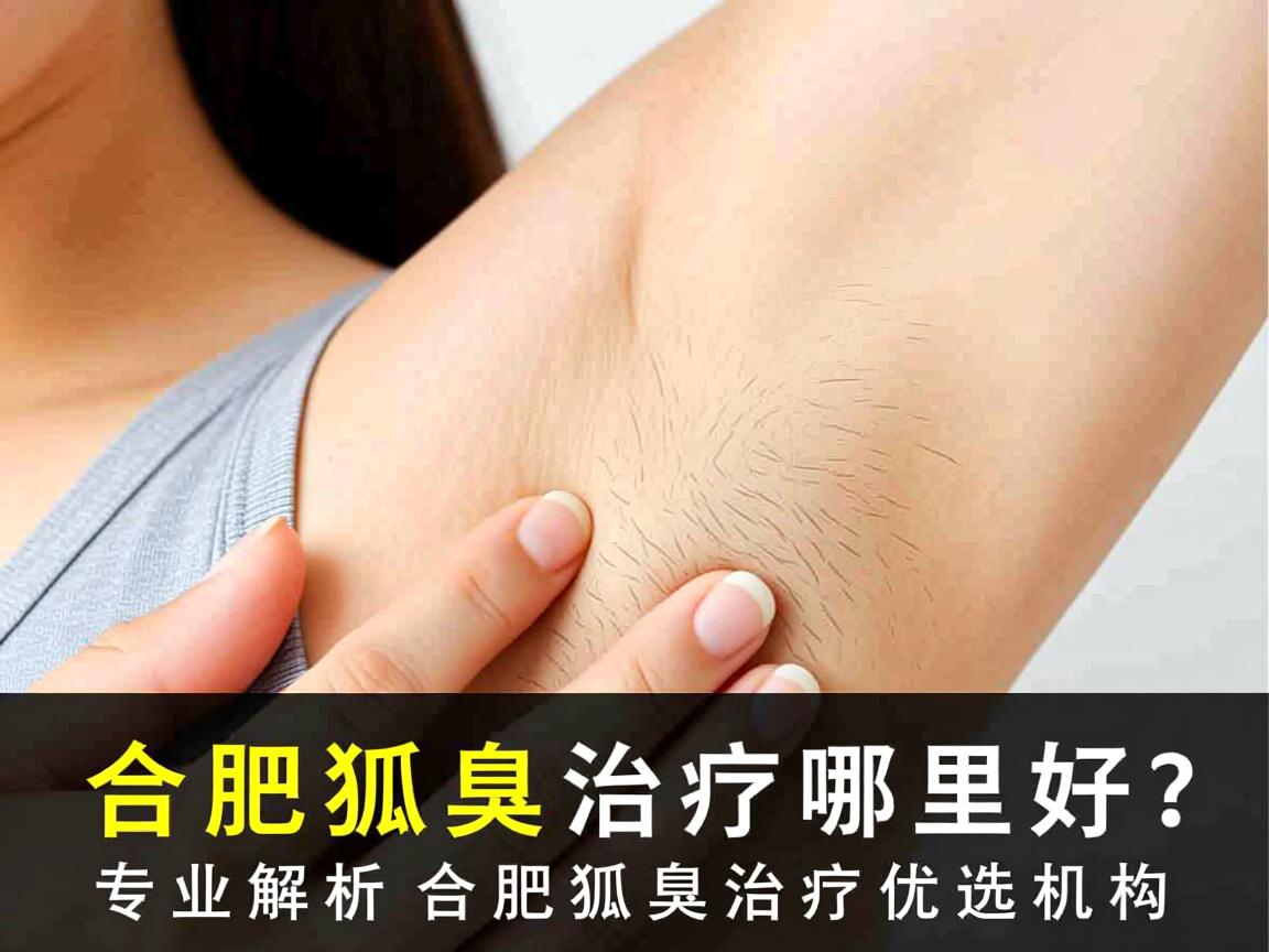 合肥狐臭治疗哪里好？专业解析合肥狐臭治疗优选机构