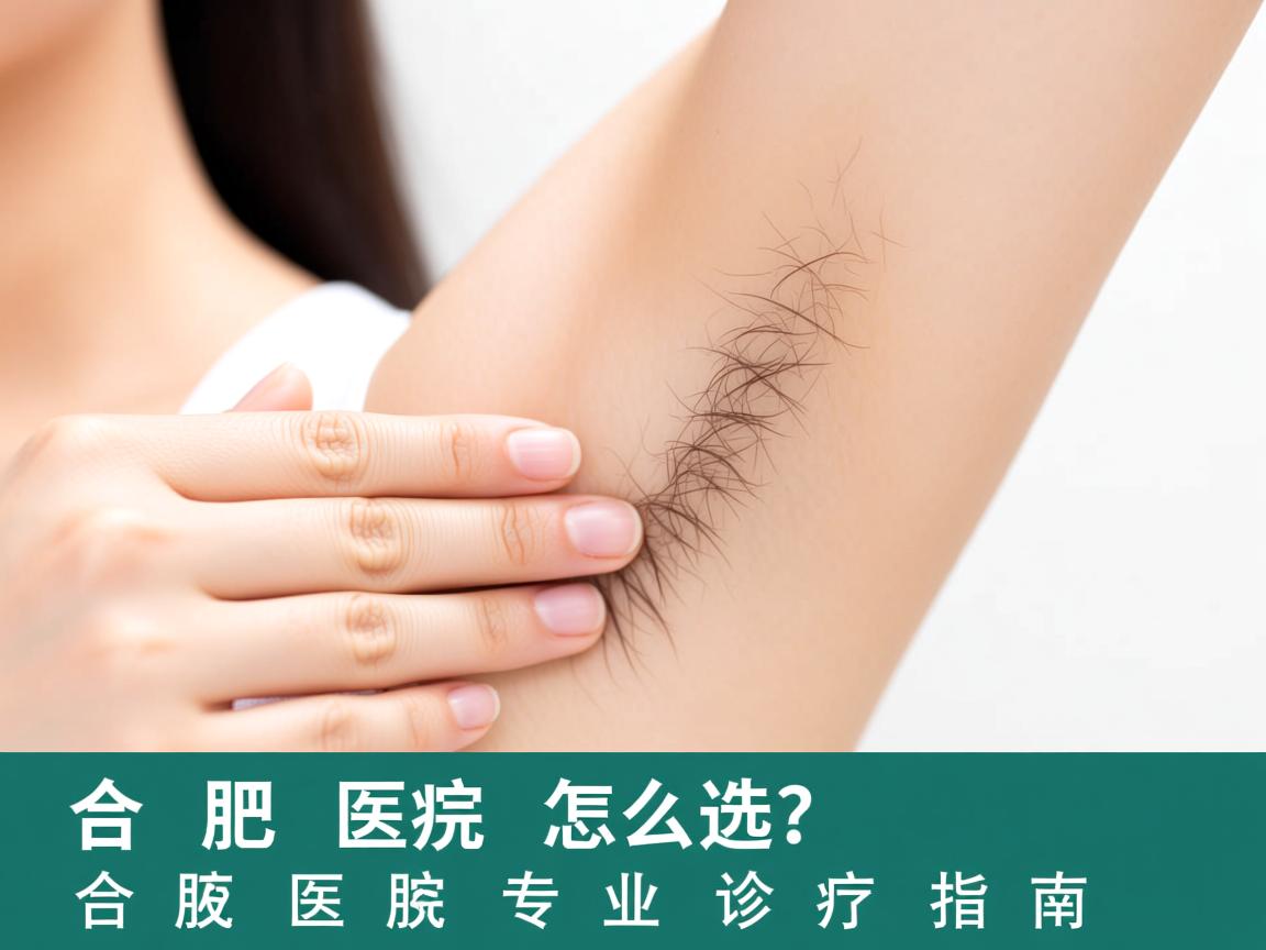 合肥腋臭医院怎么选？合肥腋臭医院专业诊疗指南
