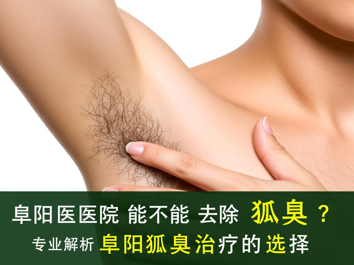 阜阳医院能不能去除狐臭？专业解析阜阳狐臭治疗的选择