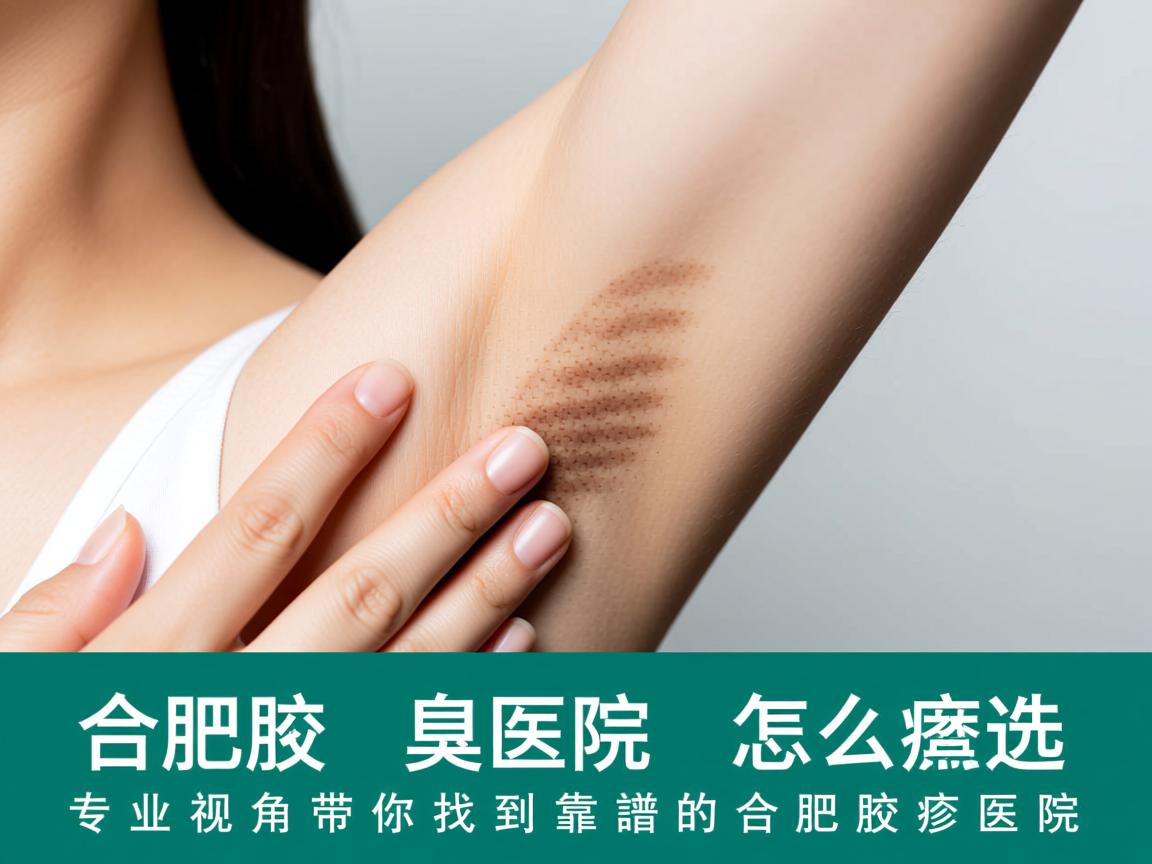 合肥腋臭医院怎么选，专业视角带你找到靠谱的合肥腋臭医院