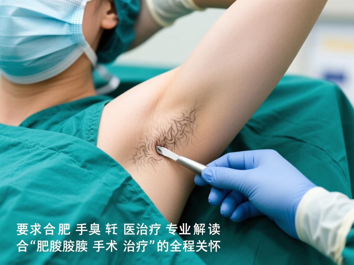 合肥腋臭手术治疗医院，专业解读合肥腋臭手术治疗的全程关怀
