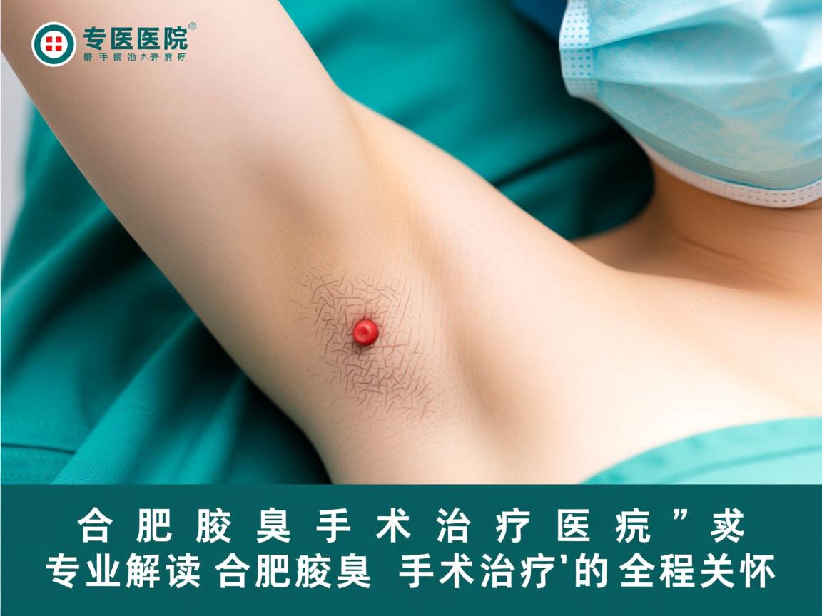 合肥腋臭手术治疗医院，专业解读合肥腋臭手术治疗的全程关怀