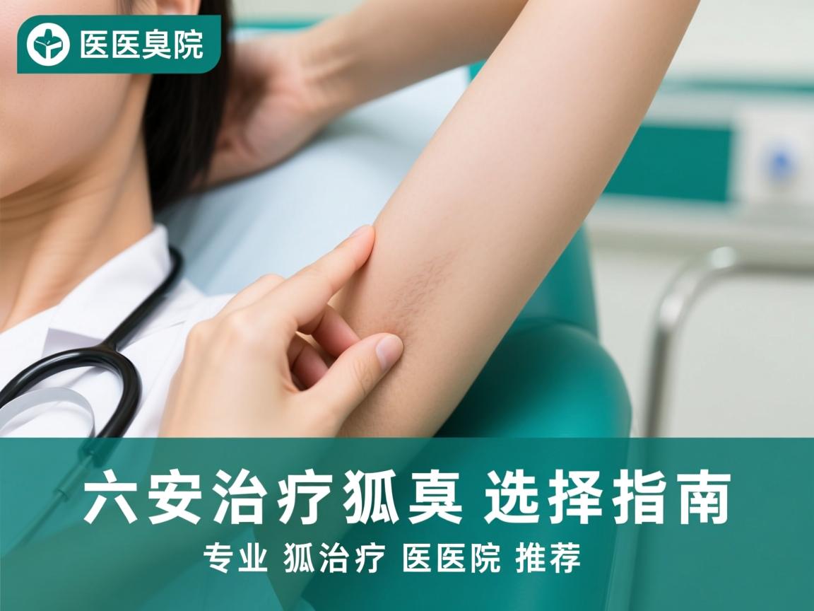 六安治疗狐臭的医院选择指南，专业狐臭治疗医院推荐