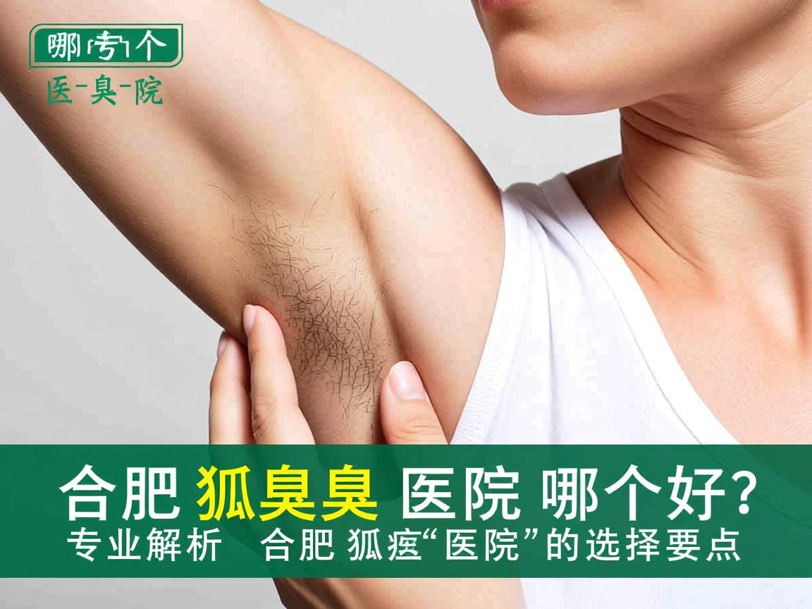 合肥狐臭医院哪个好？专业解析合肥狐臭医院的选择要点