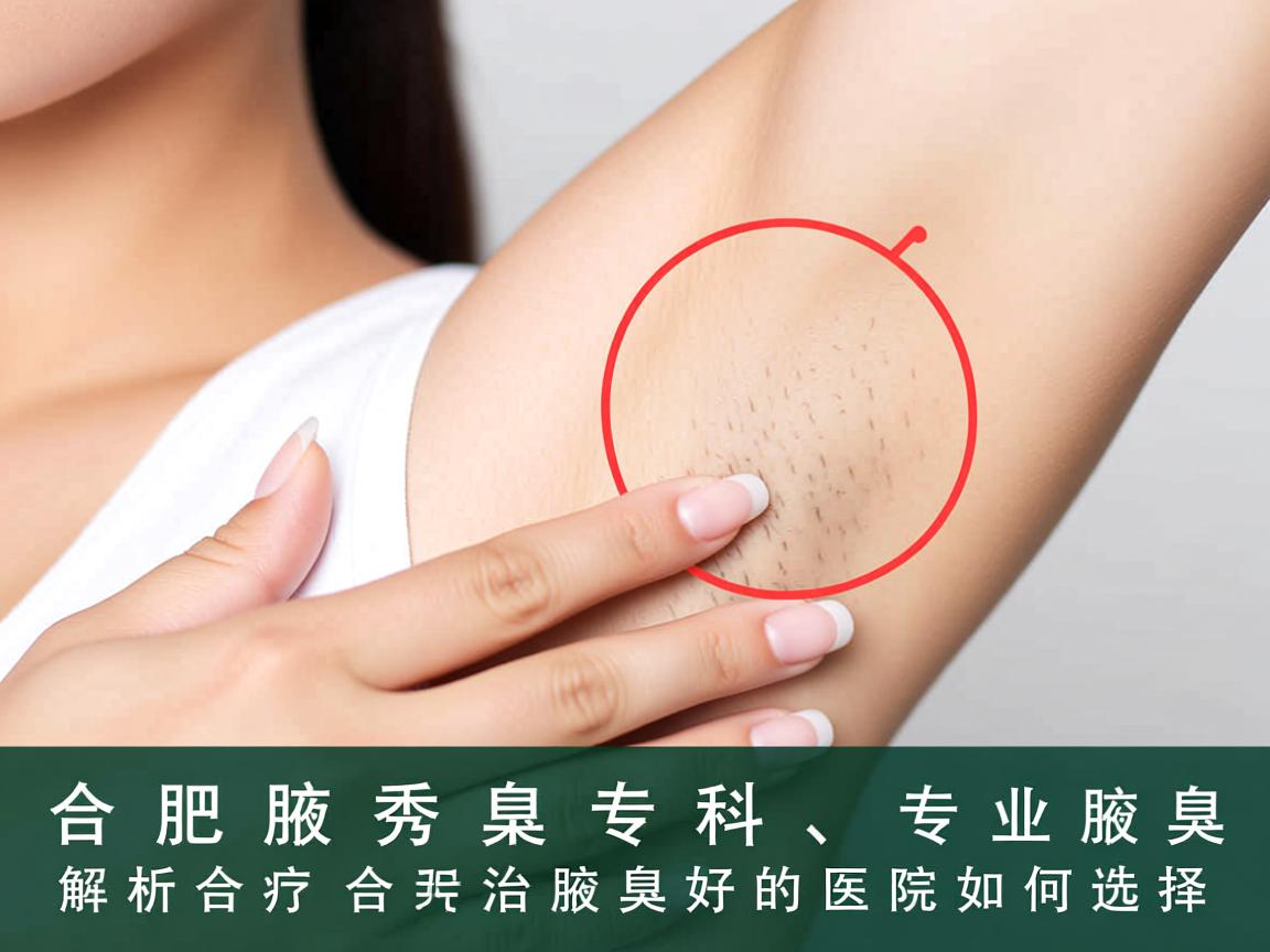 合肥腋秀腋臭专科，专业解析合肥治腋臭好的医院如何选择