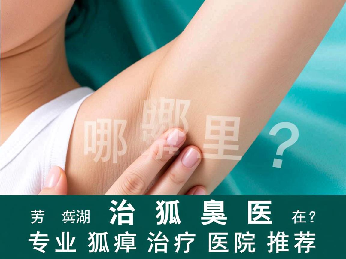 芜湖治疗狐臭医院在哪里？专业狐臭治疗医院推荐