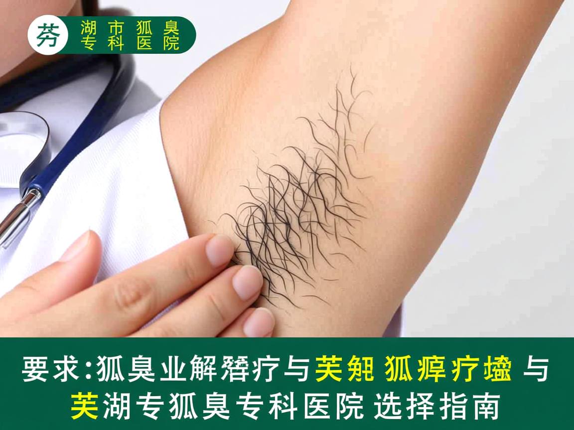 芜湖市狐臭专科医院，专业解读狐臭治疗与芜湖市狐臭专科医院选择指南