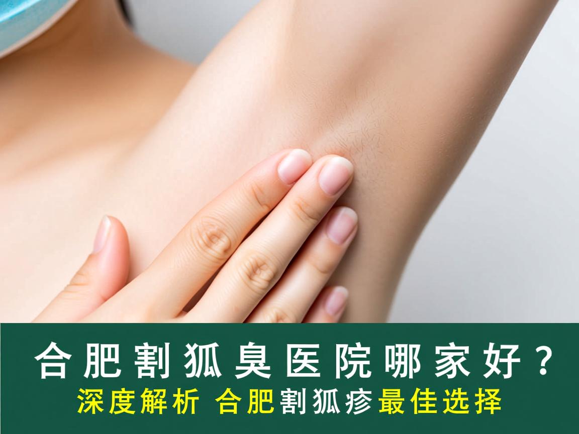 合肥割狐臭医院哪家好？深度解析合肥割狐臭最佳选择