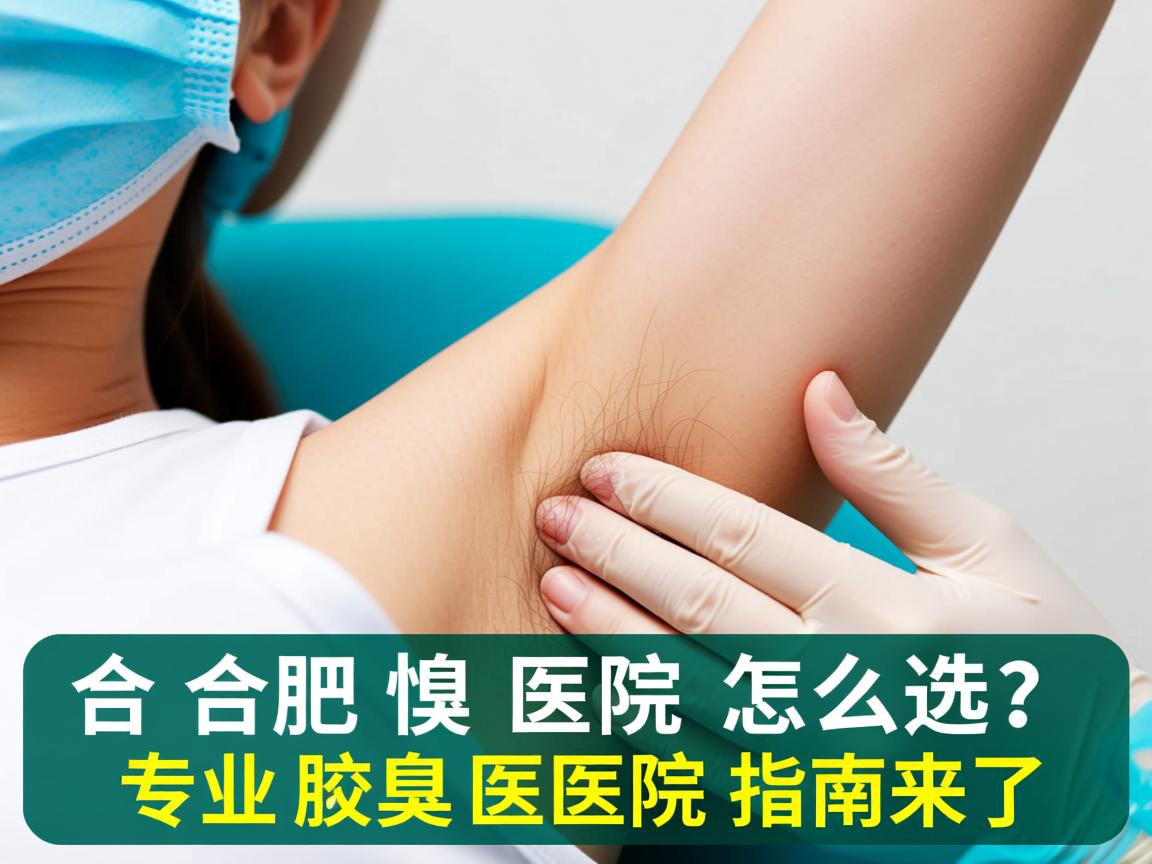 合肥腋臭医院怎么选？专业腋臭医院指南来了