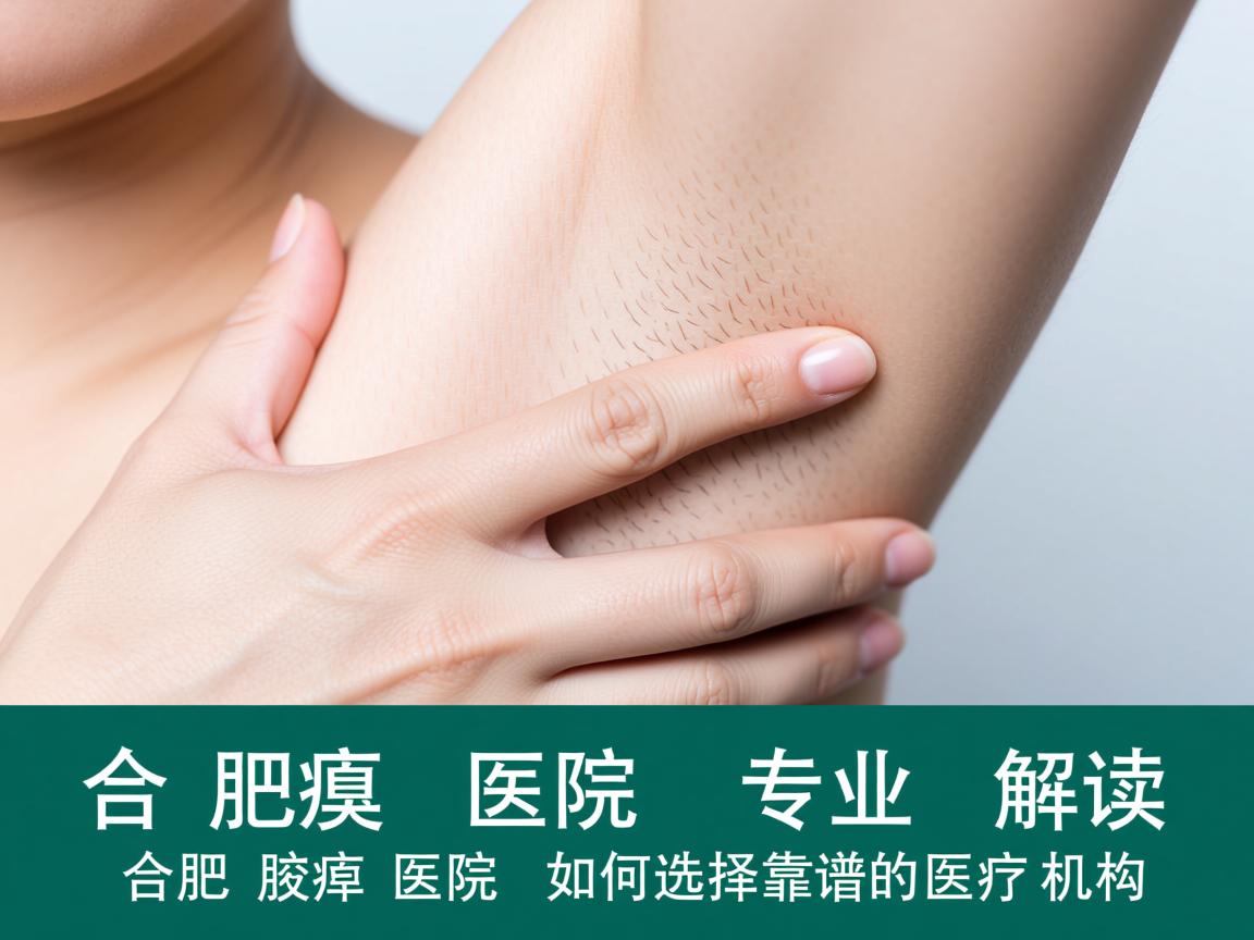 合肥腋臭医院专业解读，合肥腋臭医院如何选择靠谱的医疗机构